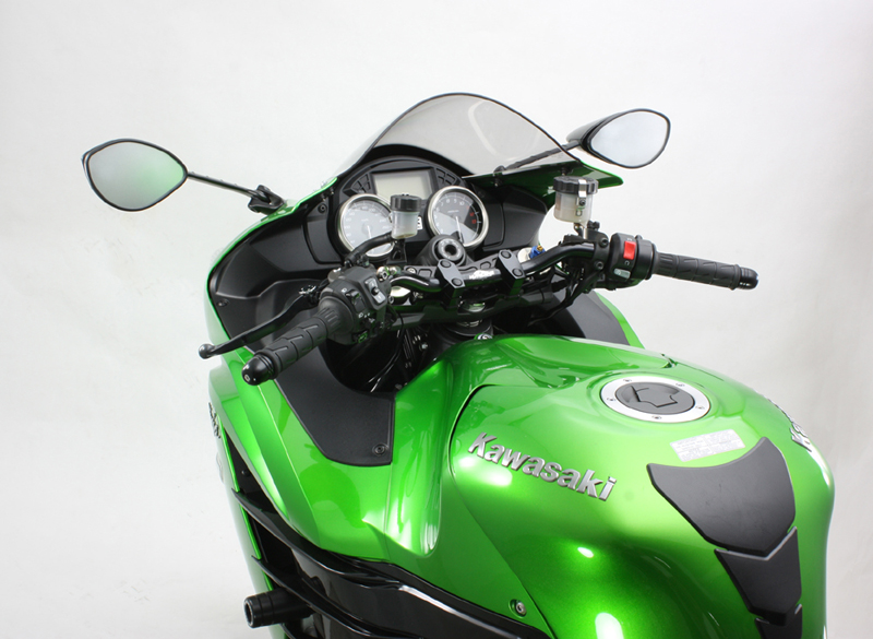 ZZR1400/ZX-14R（'12） ハリケーン バーハンドルキット【HBK666BS 