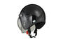 LEAD（リード工業） MOUSSE（ムース） バブルシールド付きジェットヘルメット チェックブラック (57-60cm未満)