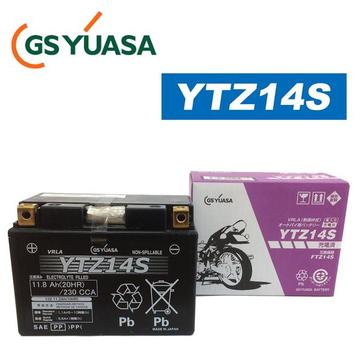 GSYUASA　YTZ14S　VRLA（制御弁式）バイク用バッテリー