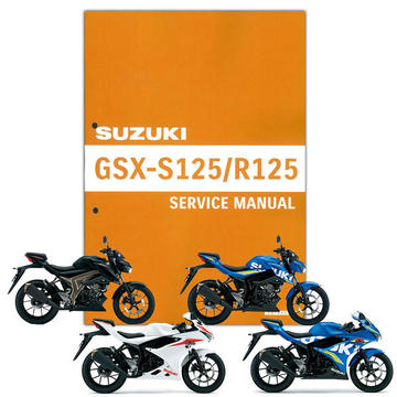 SUZUKI　GSX-S125/GSX-R125　サービスマニュアル【99600-31753】