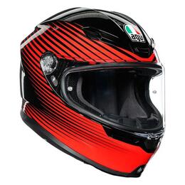 AGV K6 RUSH BLACK/RED（ラッシュ ブラック/レッド） フルフェイスヘルメット