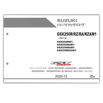 SUZUKI（スズキ）　GSX250R（'21） パーツリスト【9900B-68121-X11】