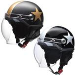 CROSS CR-760 開閉式バブルシールド付きハーフヘルメット (限定カラー)