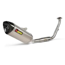 AKRAPOVIC　YZF-R125/R15/MT-125　レーシングライン チタン JMCA　S-Y125R8-HZTJPP