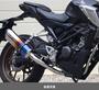 WR'S　HONDA CB125R　SS-OVALフルエキゾーストマフラー（焼き色チタン）　LB1110JM