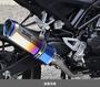 WR'S　HONDA CB125R　SS-OVALフルエキゾーストマフラー（焼き色チタン）　LB1110JM