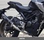 WR'S　HONDA CB125R　SS-OVALフルエキゾーストマフラー（F-BLACK TITAN）　LF1110JM