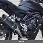 WR'S　HONDA CB125R　SS-OVALフルエキゾーストマフラー（F-BLACK TITAN）　LF1110JM