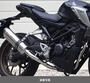 WR'S　HONDA CB125R　SS-OVALフルエキゾーストマフラー（ソリッドチタン）　LK1110JM