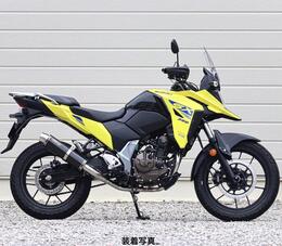 WR'S SUZUKI Vストローム250SX ラウンドタイプ・フルエキゾーストマフラー（カーボン） SC3260JM