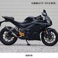 WR'S（ダブルアールズ） YZF-R3/MT-03 SS-OVALスリップオンマフラー（F-BLACKチタン） SF2310JM