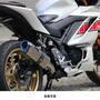 WR'S（ダブルアールズ） YZF-R3/MT-03 SS-OVALスリップオンマフラー（ソリッドチタン） SK2310JM