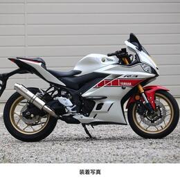 WR'S（ダブルアールズ） YZF-R3/MT-03 ラウンドタイプスリップオンマフラー（ステンレス） BF2310JM