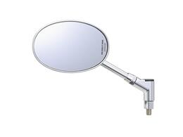 DAYTONA ハイビジミラー ターナータイプ OVAL クロームメッキ ロー 48815