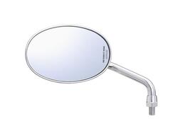 DAYTONA ハイビジミラー 2ベントロッド OVAL M10 左側 クロームメッキ 60643