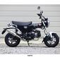 WR'S ダックス125('24-) ショートオーバルフルエキゾーストマフラー（ステンレス） LA1195JM