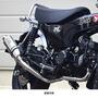 WR'S ダックス125('24-) ショートオーバルフルエキゾーストマフラー（ステンレス） LA1195JM