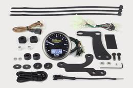 スペシャルパーツ武川 ダックス125 Φ48スモールDNタコメーター 12500RPM 05-05-0124