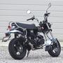 WR'S ダックス125('24-) ショートオーバルフルエキゾーストマフラー（F-BLACK SUS） LF1195JM