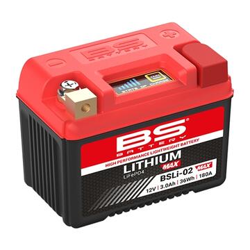 BS BATTERY LITHIUM MAX リチウムバッテリー BSLi-02 MAX