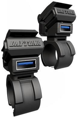 DAYTONA バイク専用USB電源 Type-A+Type-A(QC3.0/QC3.0) 61509
