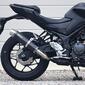 WR'S YZF-R25（’25-）/MT-25（’25-） ラウンドタイプ スリップオンマフラー（カーボン） BC2280JM