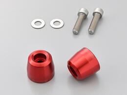 DAYTONA アルミビレットバーエンド 純正ハンドル用 サーフェイス KAWASAKI車 M8タイプ 63817