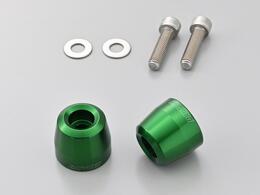 DAYTONA アルミビレットバーエンド 純正ハンドル用 サーフェイス KAWASAKI車 M8タイプ 63821