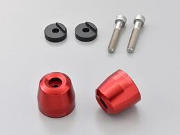 DAYTONA アルミビレットバーエンド 純正ハンドル用 サーフェイス YAMAHA車 M6タイプ 63914