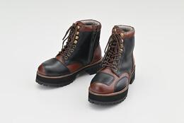 DAYTONA DS-001+ ダービーライドブーツ 厚底 コンビ