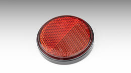 KIJIMA（キジマ） サイドリフレクター 汎用 丸型 レッド 両面テープ固定タイプ 305-2160