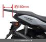 スペシャルパーツ武川 YAMAHA NMAX/NMAX155（'25-） リアキャリア 09-11-0437